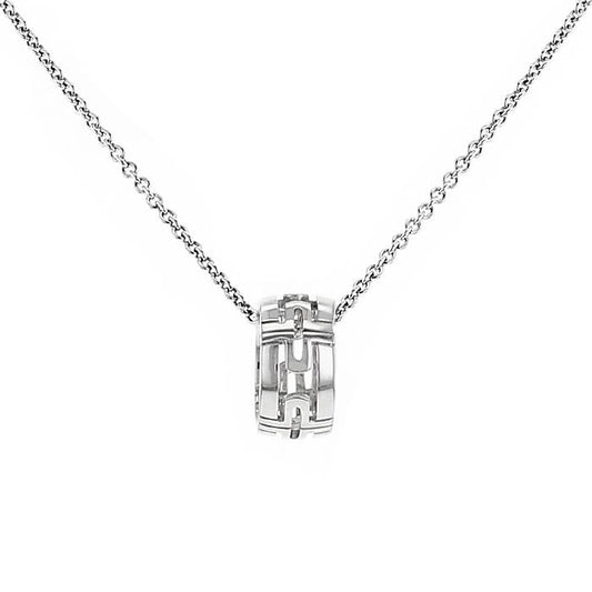 [Mystic Crown]PARENTESI NECKLACE SILVER