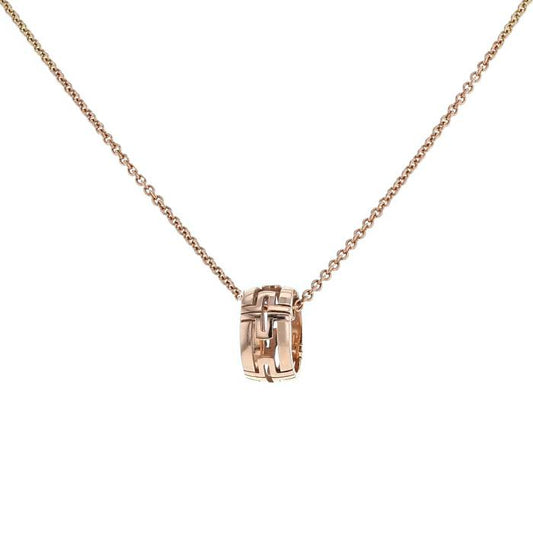 [Mystic Crown]PARENTESI NECKLACE PINK GOLD