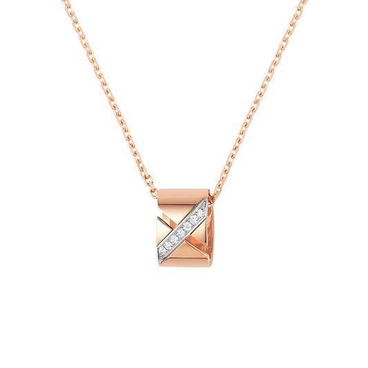 [Mystic Crown]LIENS EVIDENCE DIAMOND NECKLACE