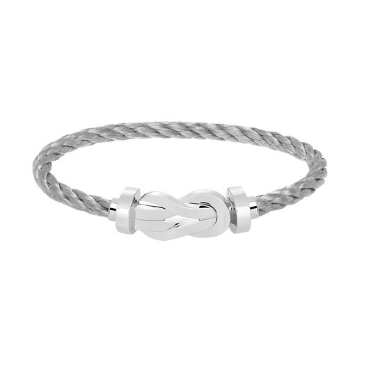 [Mystic Crown]CHANCE LARGE 8 FIGURE BUCKLE NO DIAMOND BRACELET SILVER