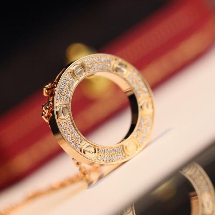 [Mystic Crown]LOVE NECKLACE ADJUSTABLE ROSE GOLD