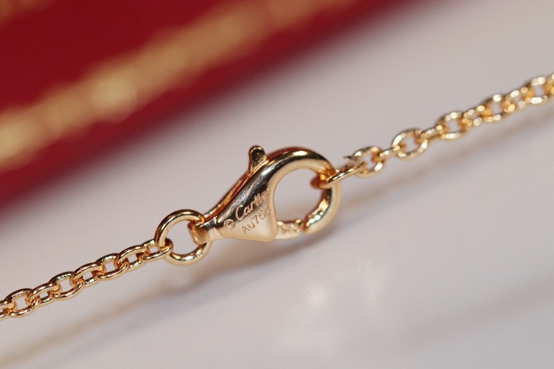 [Mystic Crown]LOVE NECKLACE PINK GOLD AND SILVER