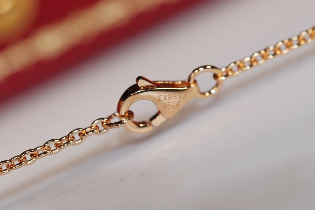 [Mystic Crown]LOVE NECKLACE PINK GOLD AND SILVER