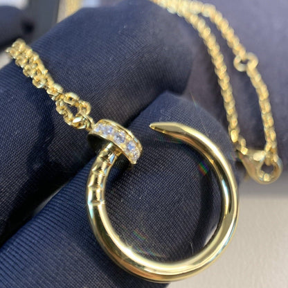 [Mystic Crown]JUSTE NECKLACE GOLD DIAMONDS