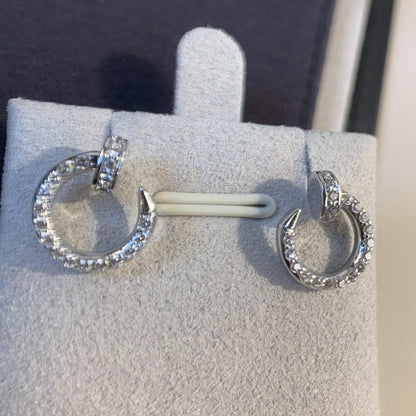 [Mystic Crown]JUSTE EARRINGS SILVER DIAMONDS