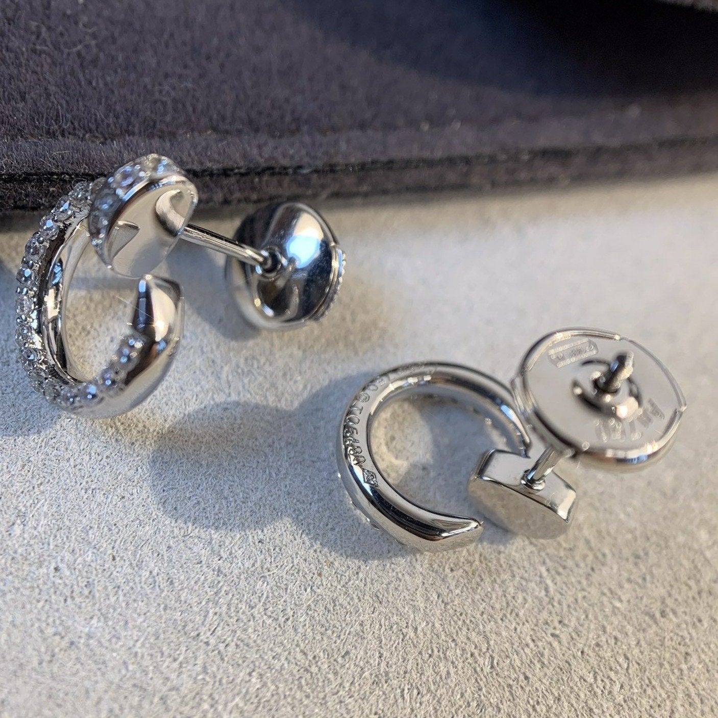 [Mystic Crown]JUSTE EARRINGS SILVER DIAMONDS