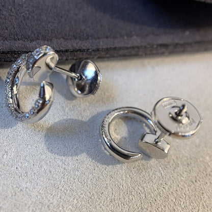 [Mystic Crown]JUSTE EARRINGS SILVER DIAMONDS