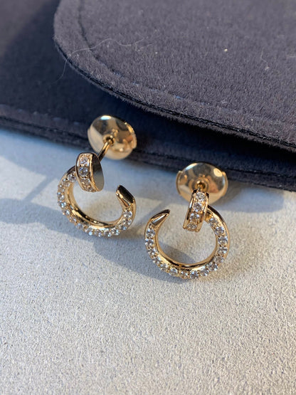[Mystic Crown]JUSTE EARRINGS GOLD DIAMONDS