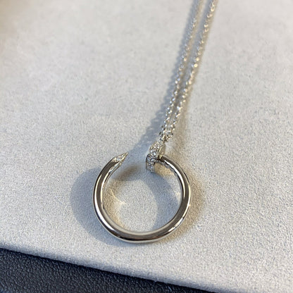 [Mystic Crown]JUSTE NECKLACE SILVER