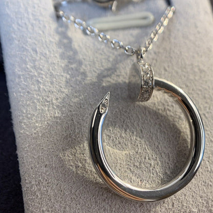 [Mystic Crown]JUSTE NECKLACE SILVER