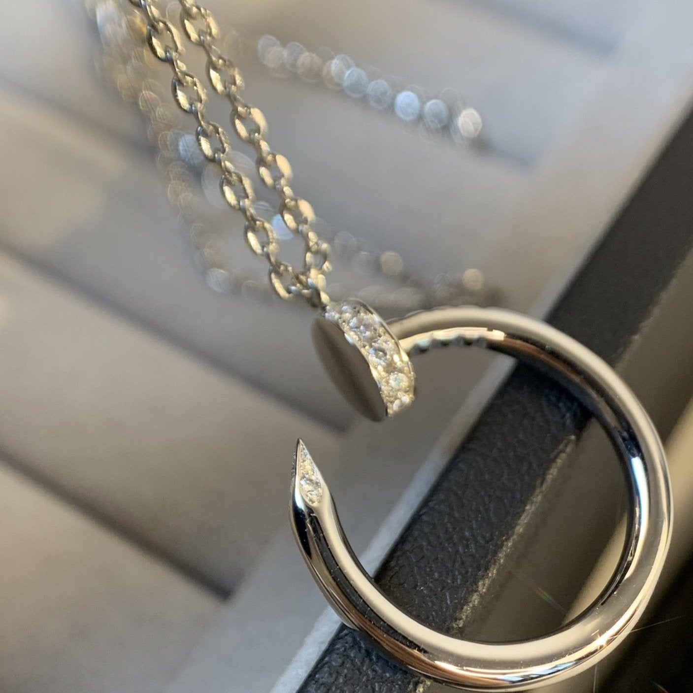 [Mystic Crown]JUSTE NECKLACE SILVER