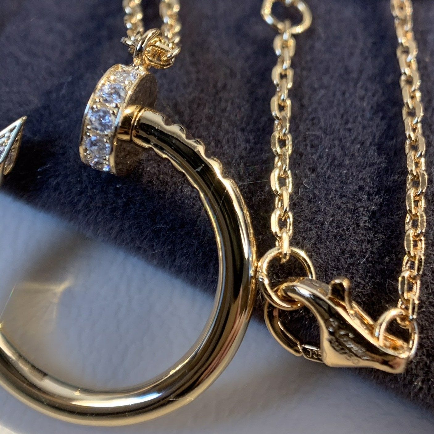 [Mystic Crown]JUSTE NECKLACE PINK GOLD