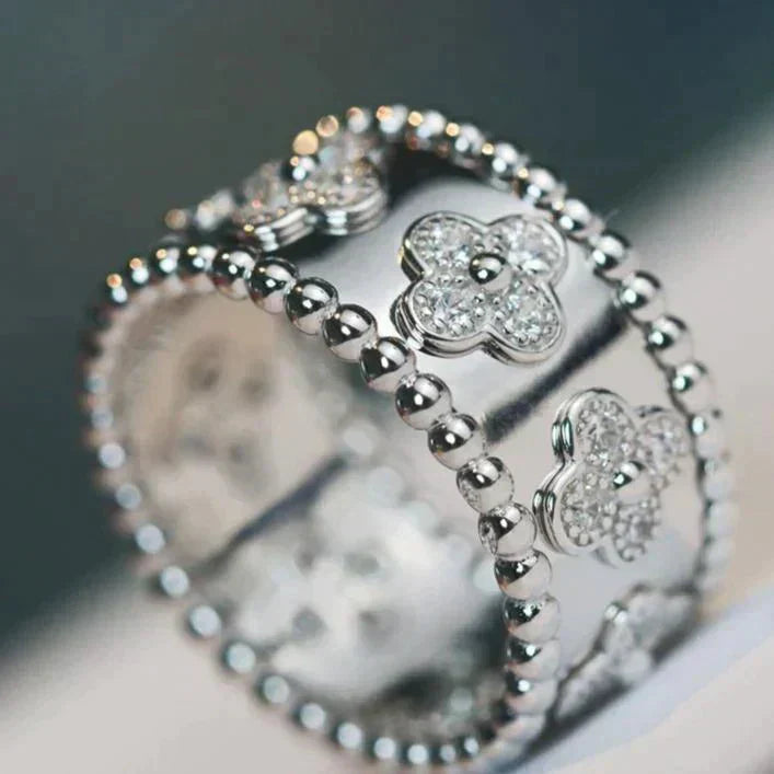 [Mystic Crown]CLOVER KALEIDOSCOPE RING 10MM