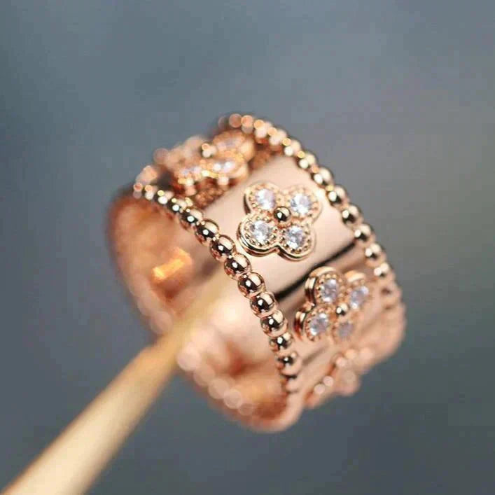 [Mystic Crown]CLOVER KALEIDOSCOPE RING 10MM