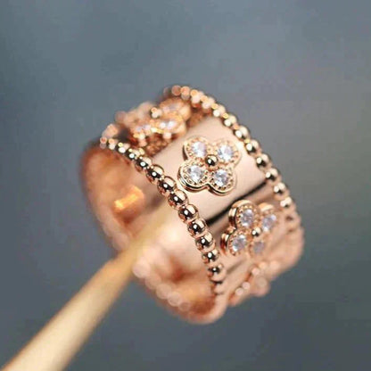 [Mystic Crown]CLOVER KALEIDOSCOPE RING 10MM