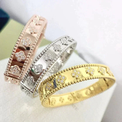 [Mystic Crown]CLOVER BRACELET 8MM DIAMONDS
