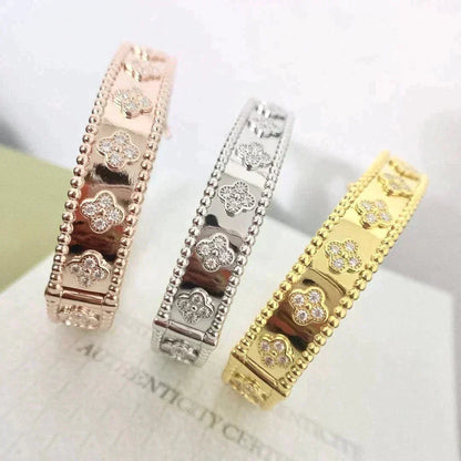 [Mystic Crown]CLOVER BRACELET 8MM DIAMONDS