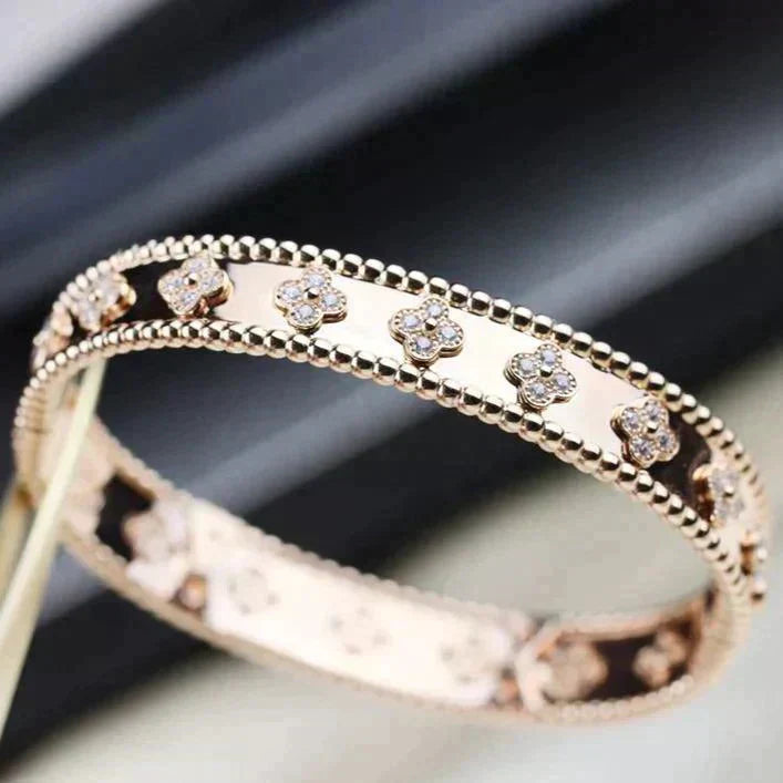 [Mystic Crown]CLOVER BRACELET 8MM DIAMONDS