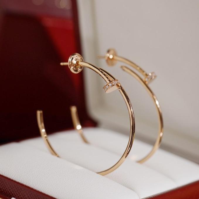 [Mystic Crown]JUSTE EARRINGS DIAMONDS 1.8MM