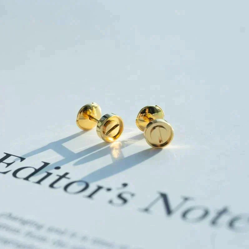 [Mystic Crown]LOVE EARRINGS GOLD 10MM