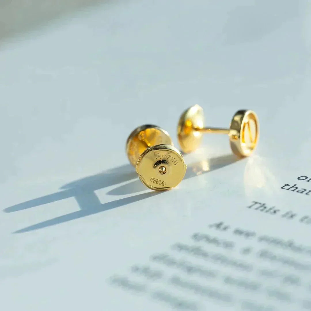 [Mystic Crown]LOVE EARRINGS GOLD 10MM