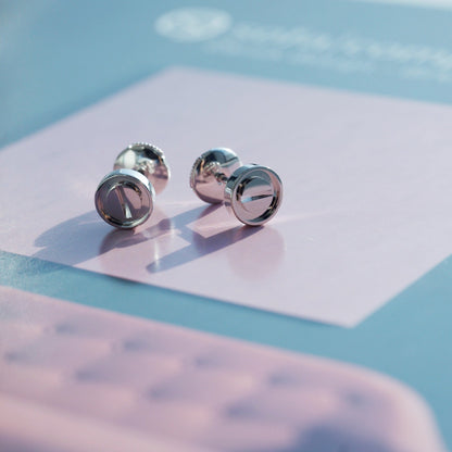 [Mystic Crown]LOVE EARRINGS SILVER 10MM