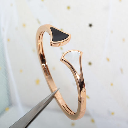 [Mystic Crown]DREAM BRACELET OPEN PINK GOLD MOP