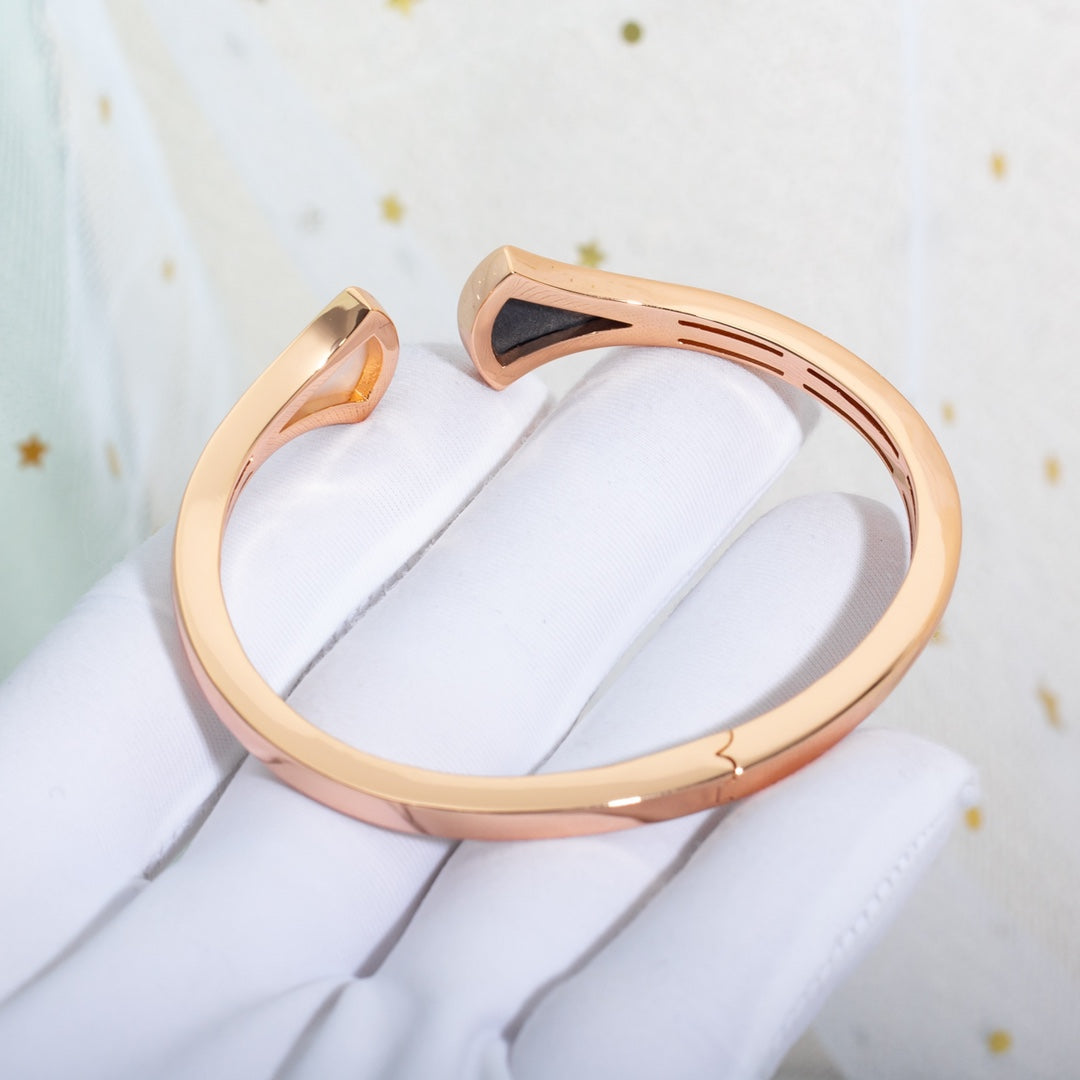 [Mystic Crown]DREAM BRACELET OPEN PINK GOLD MOP