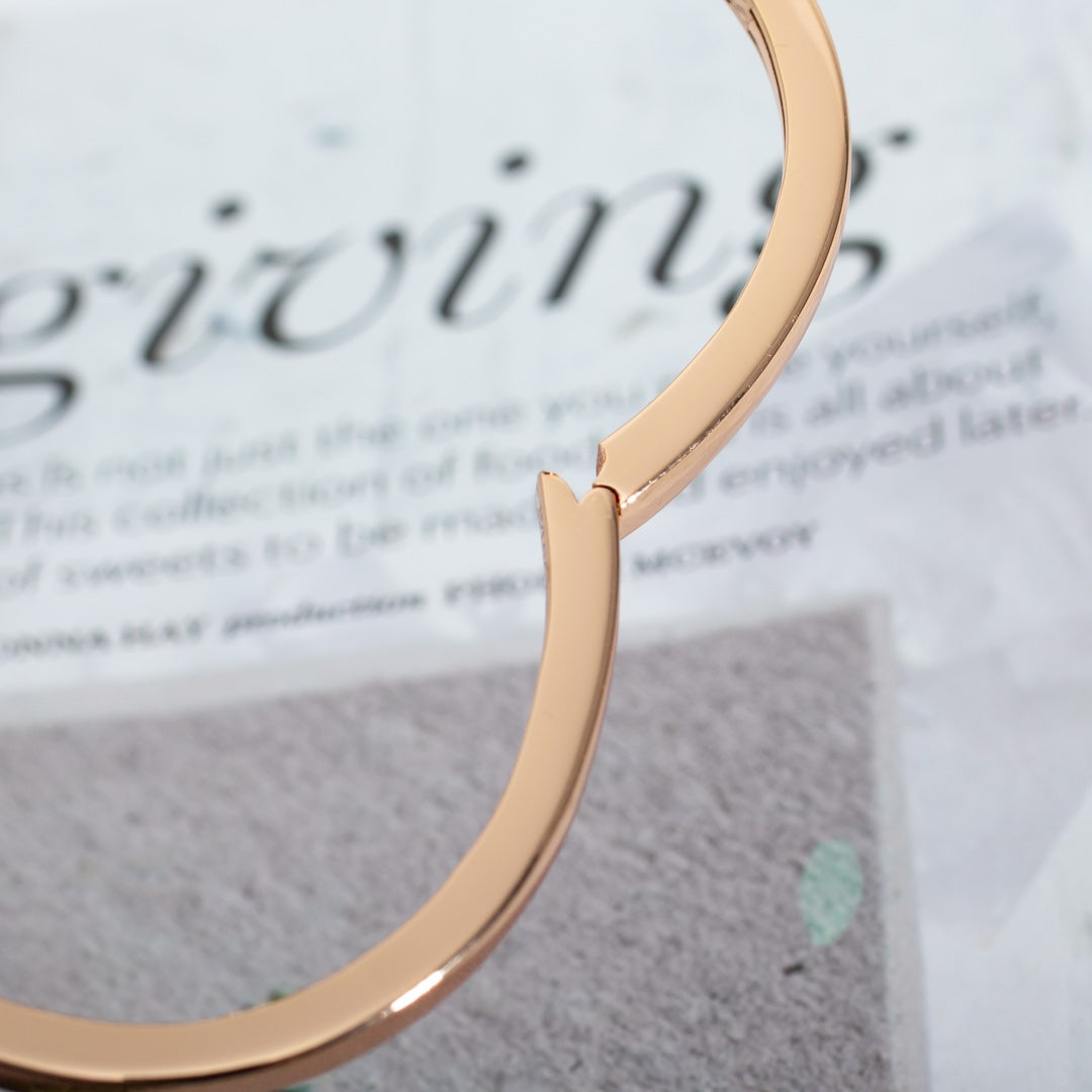 [Mystic Crown]DREAM BRACELET OPEN PINK GOLD MOP DIAMOND