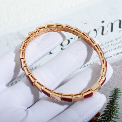 [Mystic Crown]SERPENTI BRACELET PINK GOLD RUBELLITE