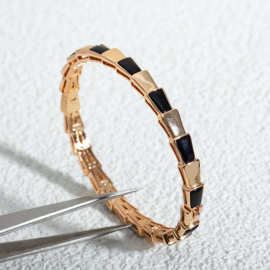 [Mystic Crown]SERPENTI BRACELET PINK GOLD ONYX