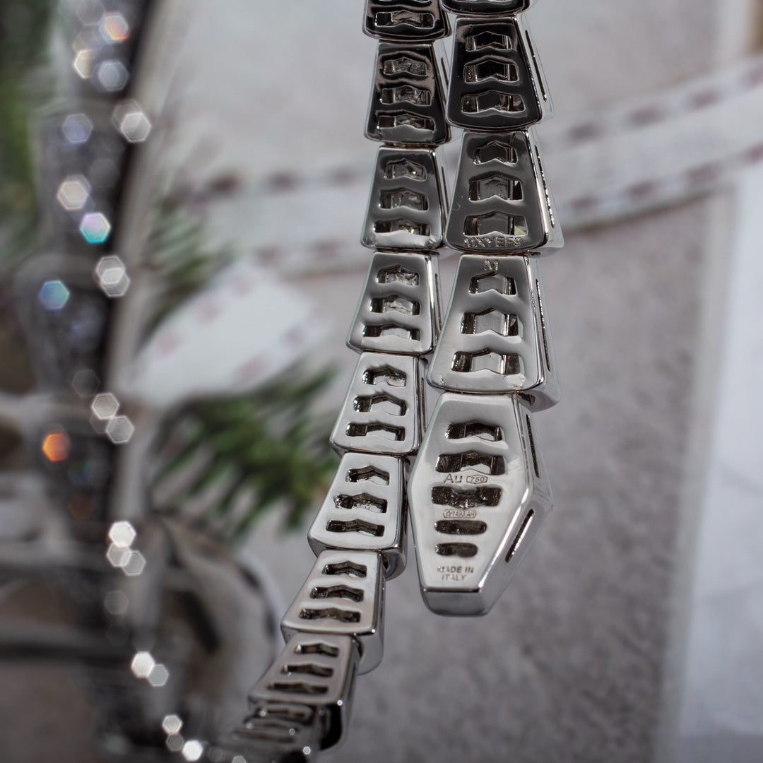 [Mystic Crown]SERPENTI BRACELET 6MM SILVER DIAMOND