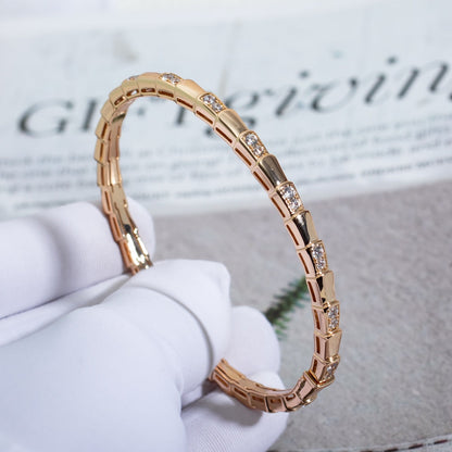 [Mystic Crown]SERPENTI BRACELET PINK GOLD DIAMOND