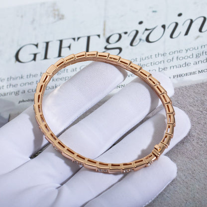 [Mystic Crown]SERPENTI BRACELET PINK GOLD DIAMOND