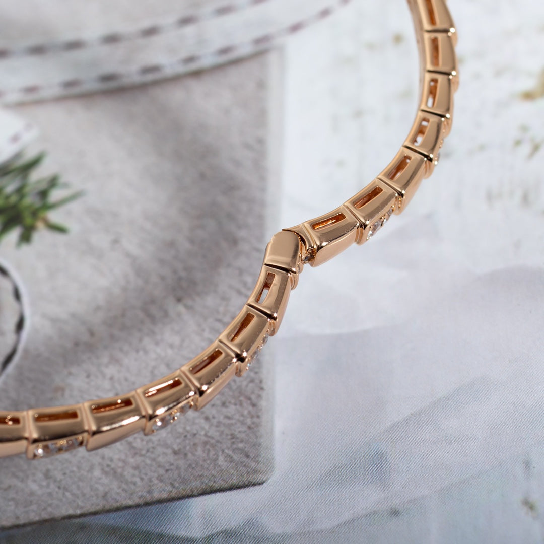 [Mystic Crown]SERPENTI BRACELET PINK GOLD DIAMOND