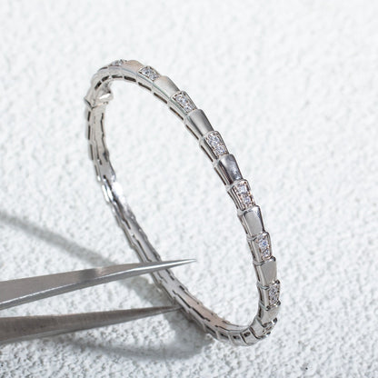 [Mystic Crown]SERPENTI BRACELET SILVER DIAMOND