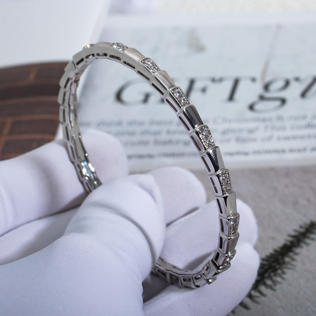 [Mystic Crown]SERPENTI BRACELET SILVER DIAMOND