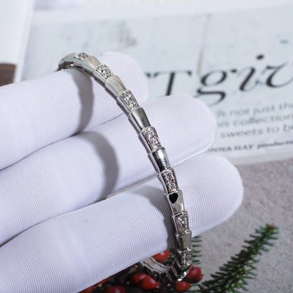 [Mystic Crown]SERPENTI BRACELET SILVER DIAMOND