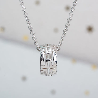 [Mystic Crown]PARENTESI NECKLACE SILVER