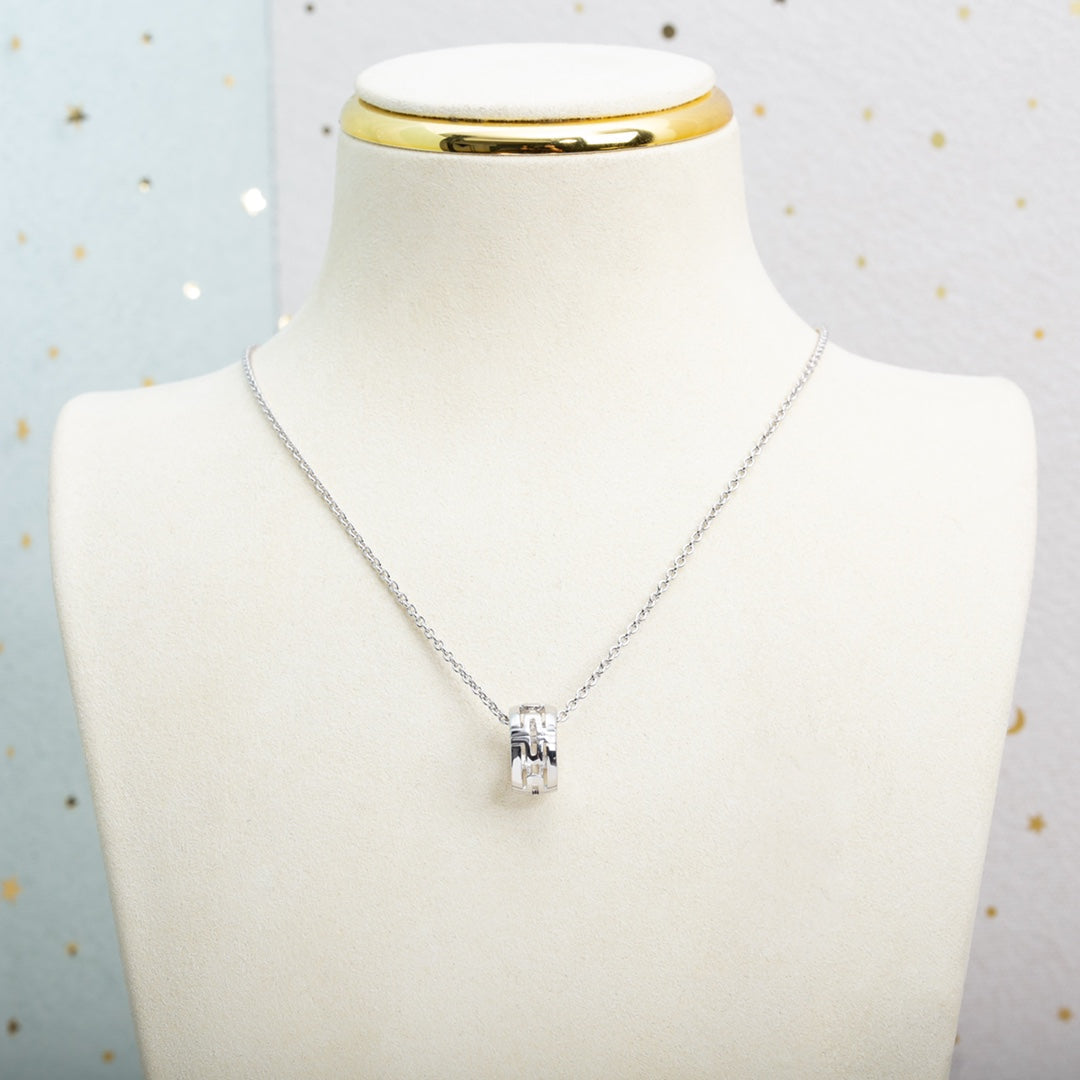 [Mystic Crown]PARENTESI NECKLACE SILVER