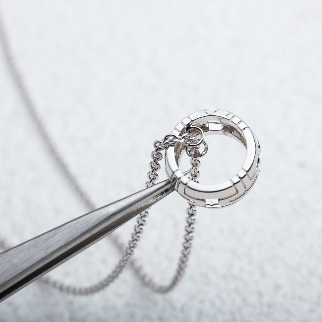 [Mystic Crown]PARENTESI NECKLACE SILVER