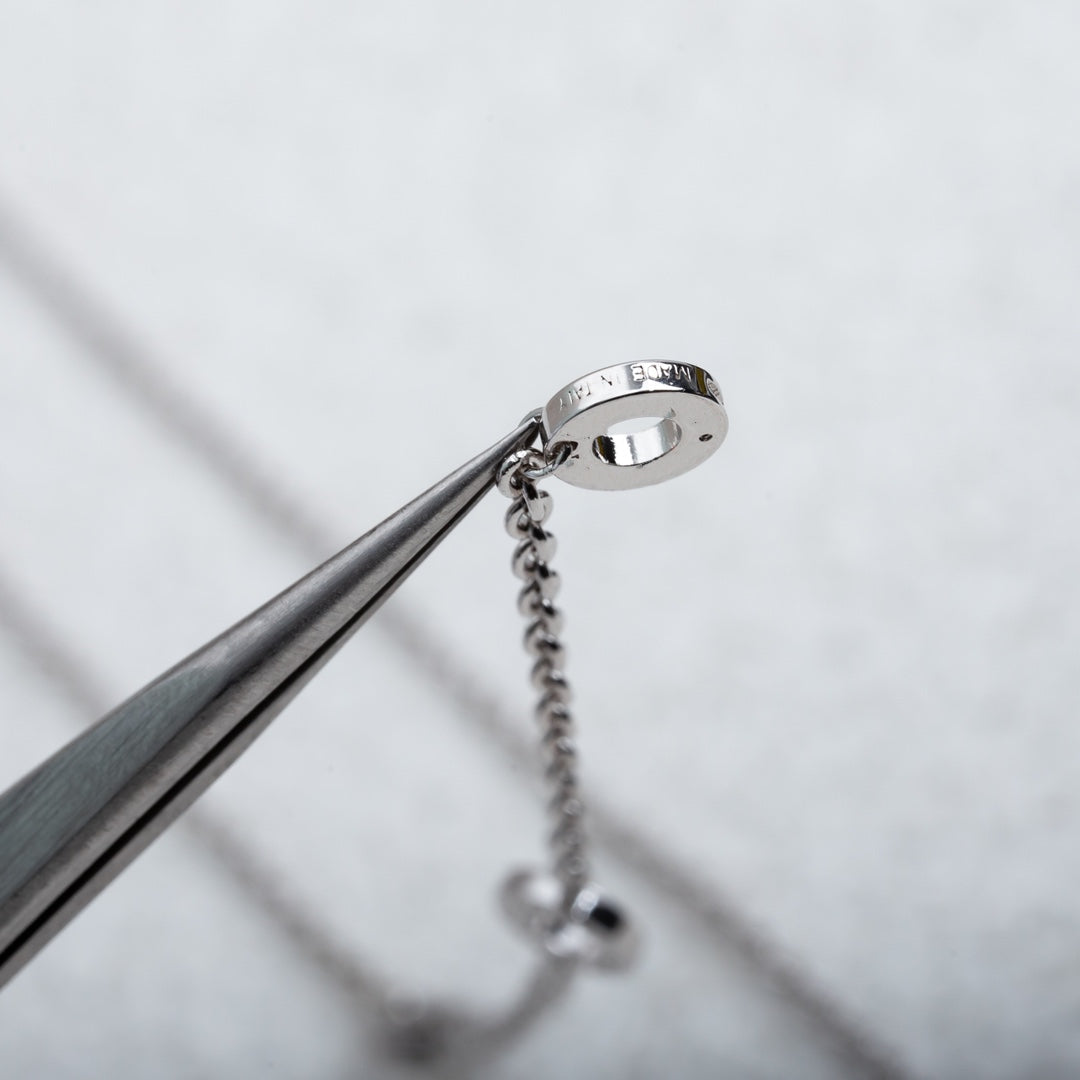 [Mystic Crown]PARENTESI NECKLACE SILVER