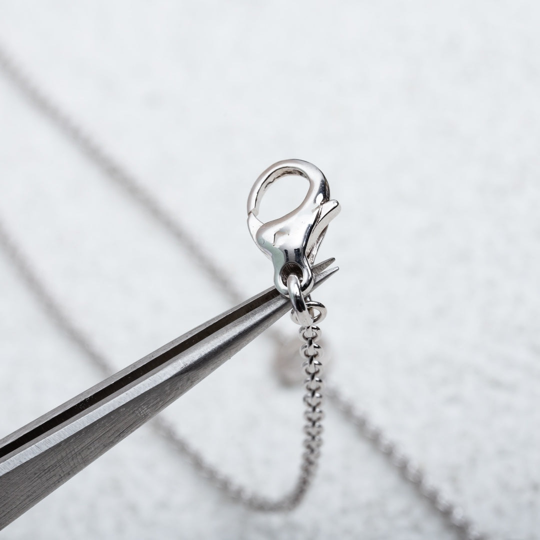 [Mystic Crown]PARENTESI NECKLACE SILVER