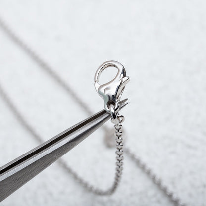 [Mystic Crown]PARENTESI NECKLACE SILVER