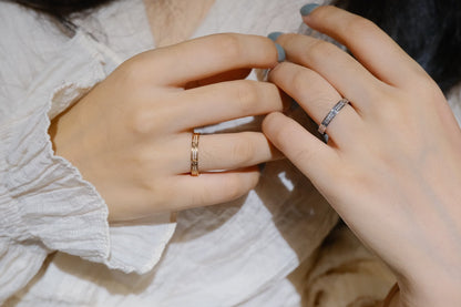 [Mystic Crown]LOVE RING 2.65MM DIAMOND