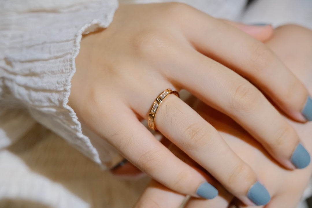 [Mystic Crown]LOVE RING 2.65MM DIAMOND