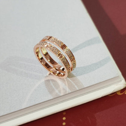 [Mystic Crown]LOVE RING 2.65MM DIAMOND