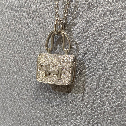 [Mystic Crown]CONSTANCE PEDANT DIAMOND NECKLACE