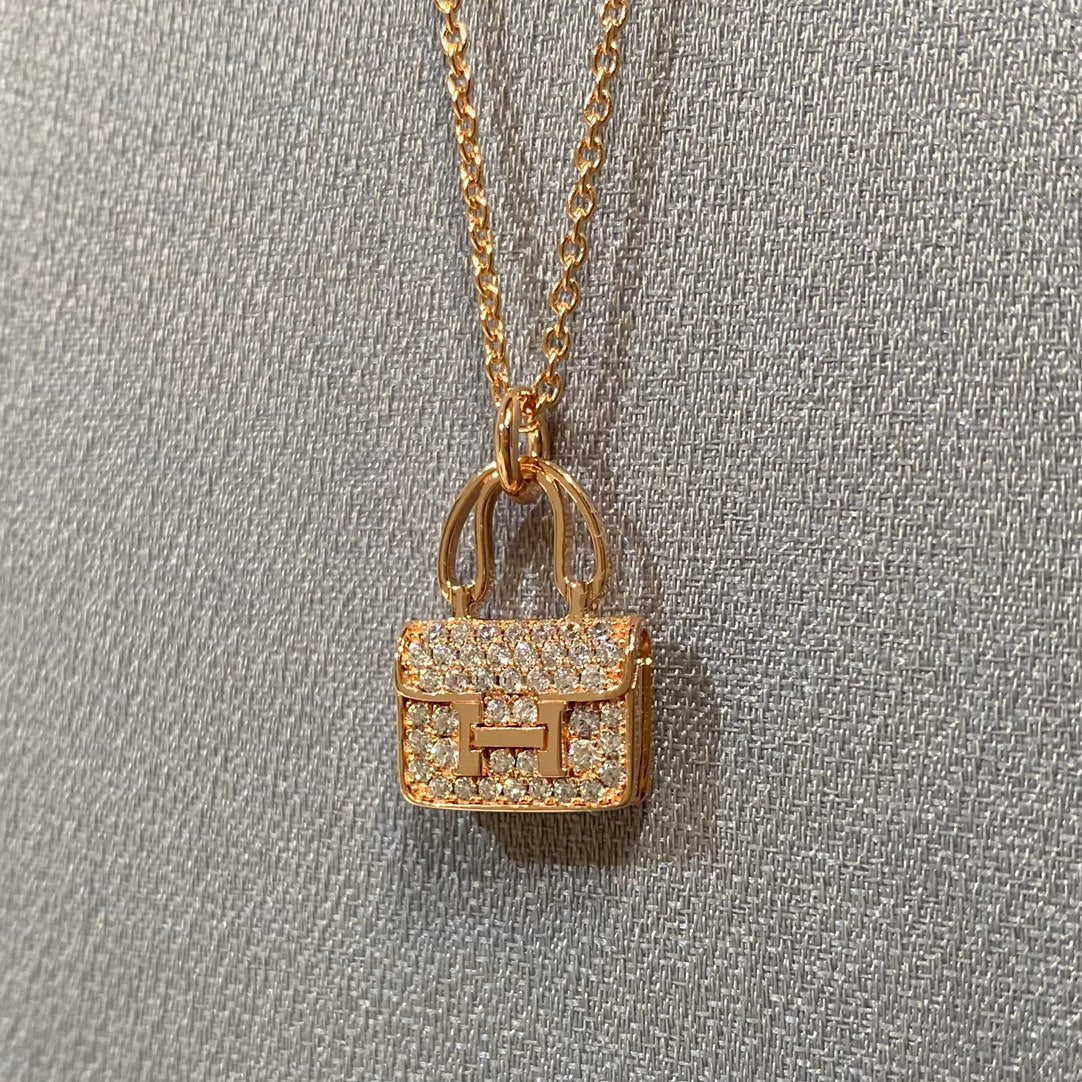 [Mystic Crown]CONSTANCE PEDANT DIAMOND NECKLACE