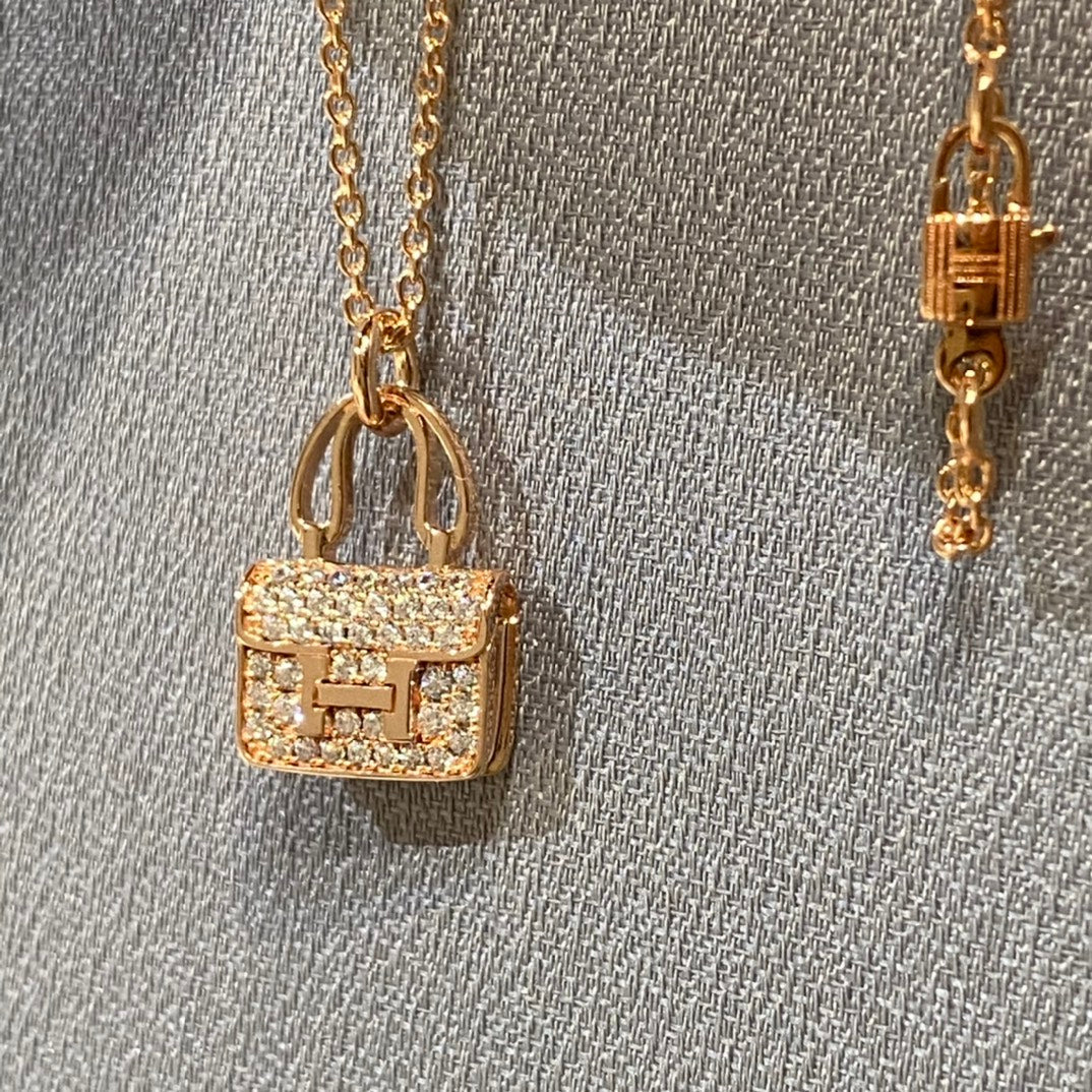[Mystic Crown]CONSTANCE PEDANT DIAMOND NECKLACE